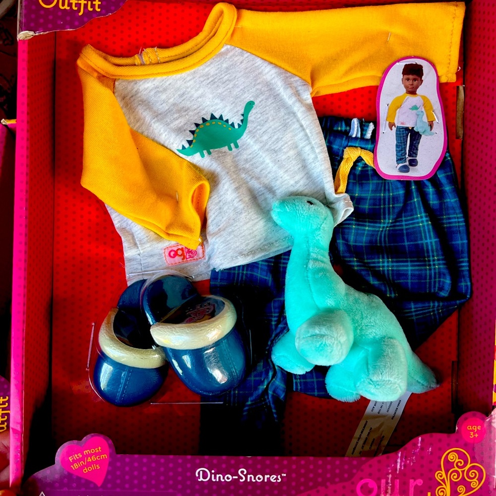 Our generation dino-snores outfit new